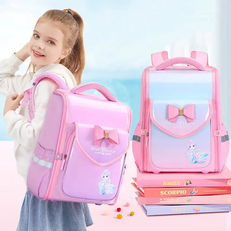 Sac à dos imperméable pour femme avec protection de la colonne vertébrale et réduction de charge